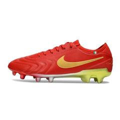 Chuteira Campo FG Nike Tiempo 10 Legend Luxe Elite Vermelha Italia Pack