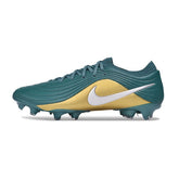 Chuteira Campo FG Nike Tiempo Maestro Elite Dark Verde, Douradoen e Prateado