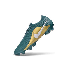 Chuteira Campo FG Nike Tiempo Maestro Elite Dark Verde, Douradoen e Prateado
