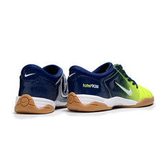 Chuteira Futsal IC Nike Total 90 III Azul e Verde