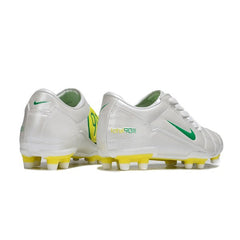 Chuteira Campo FG Nike Total 90 III Branca, Amarela e Verde