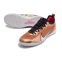 Chuteira Futsal IC Nike Vapor 15 Pro Zoom Pack Generation Preta e Amarela