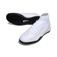 Chuteira Society TF Nike Zoom Mercurial Superfly 10 Academy Branca
