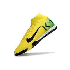 Chuteira Society TF Nike Zoom Mercurial Superfly 10 Elite Pack Amarelo Mbappe