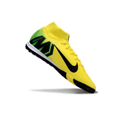 Chuteira Society TF Nike Zoom Mercurial Superfly 10 Elite Pack Amarelo Mbappe