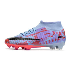 Chuteira Campo FG Nike Zoom Mercurial Superfly 9 Academy Pack Dreamspeed 006 Preta e Branca