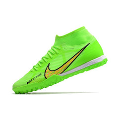 Chuteira Society TF Nike Zoom Mercurial Superfly 9 Academy Verde