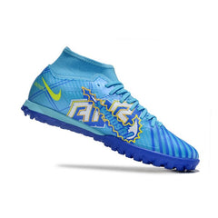 Chuteira Society TF Nike Zoom Mercurial Superfly 9 Academy Pack Mbappe Comic