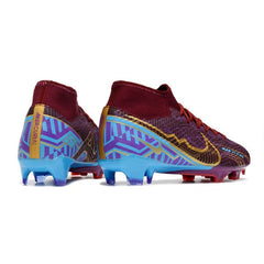 Chuteira Campo FG Nike Zoom Mercurial Superfly 9 Academy Pack Roxo