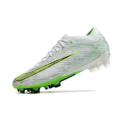 Chuteira Campo FG Nike Zoom Mercurial Vapor 15 Elite Prateada e Verde