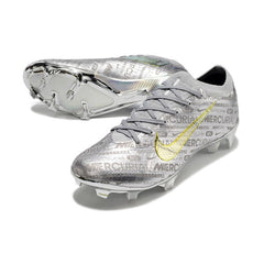 Chuteira Campo FG Nike Zoom Mercurial Vapor 15 Elite Prateada