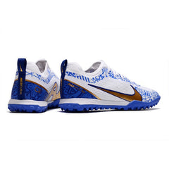 Chuteira Society TF Nike Zoom Mercurial Vapor 15 Pro Zoom CR7 Azul