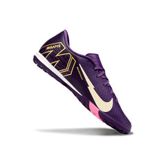 Chuteira Society TF Nike Zoom Mercurial Vapor 16 Academy Mbappe Roxa