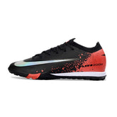 Chuteira Society TF Nike Zoom Mercurial Vapor 16 Elite Preta e Vermelha