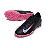 Chuteira Society TF Nike Zoom Mercurial Vapor 16 Elite Preta, Azul e Rosa
