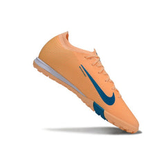 Chuteira Society TF Nike Zoom Mercurial Vapor 16 Elite Pack Mbappe Orange