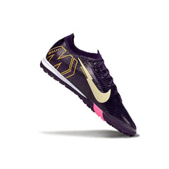 Chuteira Society TF Nike Zoom Mercurial Vapor 16 Elite Pack Roxo Mbappe