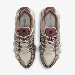 Tênis Nike Shox TL Light Bone Burgundy Crush