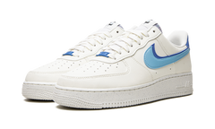 Nike Air Force 1 Double Swoosh White Médium Blue