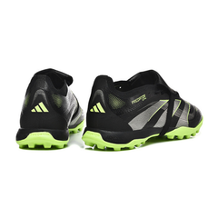 Chuteira Society TF Adidas Predator 25 Com Língua League Pack Electric Stealth Infantil