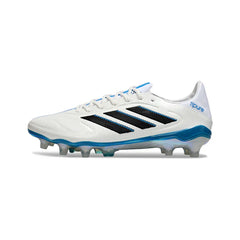 Chuteira Campo FG Adidas Copa Pure III Elite Branca e Azul