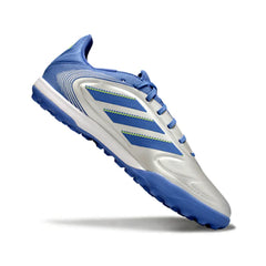 Chuteira Society TF Adidas Copa Pure III League Pack Celestial Victory