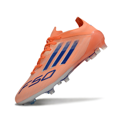 Chuteira Campo FG Adidas F50 Elite Pack Coral Blaze Infantil