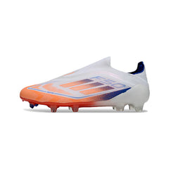 Chuteira Campo FG Adidas F50 Elite Sem Cadarço Pack Laranja