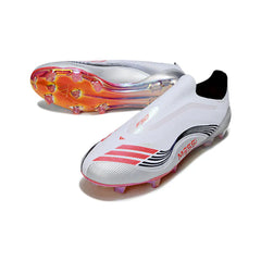 Chuteira Campo FG Adidas F50 Elite Sem Cadarço Branca