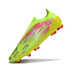 Chuteira Campo FG Adidas F50 Elite Sem Cadarço Amarela
