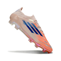 Chuteira Campo FG Adidas F50 Elite Laranja e Azul