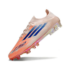 Chuteira Campo FG Adidas F50 Elite Laranja e Azul