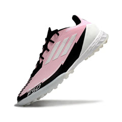 Chuteira Society TF Adidas F50 Elite Rosa e Preta