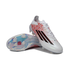 Chuteira Campo FG Adidas F50 Elite Pack Branco Lamine Yamal Infantil