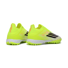 Chuteira Society TF Adidas F50 Elite Sem Cadarço Pack Born For Goals Infantil