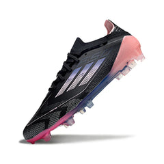 Chuteira Campo FG Adidas F50 Primeknit Elite Preta e Rosa