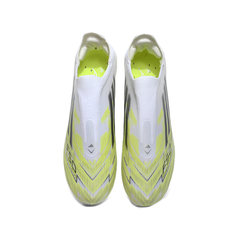 Chuteira Campo FG Adidas F50 Elite Sparkfusion Sem Cadarço Pack Born For Goals Infantil