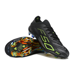 Chuteira Campo FG Adidas F50+ Elite Pack Electric Stealth Infantil