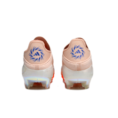 Chuteira Campo FG Adidas F50+ Elite Sem Cadarço Pack Sparkfusion Coral Blaze Infantil