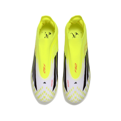 Chuteira Campo FG Adidas F50+ Elite Sem Cadarço Pack Born For Goals Infantil