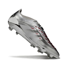 Chuteira Campo FG Adidas Predator 25 Elite Pack Chrome Dream Bellingham