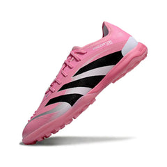 Chuteira Society TF Adidas Predator 25 Elite Pack David Beckham Rosa