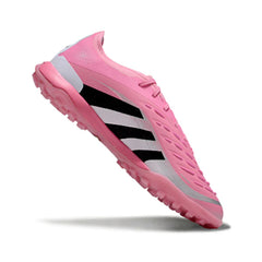 Chuteira Society TF Adidas Predator 25 Elite Pack David Beckham Rosa