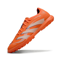 Chuteira Society TF Adidas Predator 25 Elite Laranja