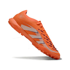 Chuteira Society TF Adidas Predator 25 Elite Laranja