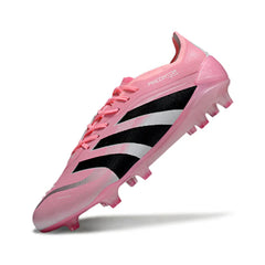 Chuteira Campo FG Adidas Predator 25 Elite Pack Rosa David Beckham