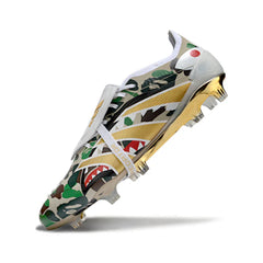 Chuteira Campo FG Adidas Predator 25 Elite Com Língua Pack Bape