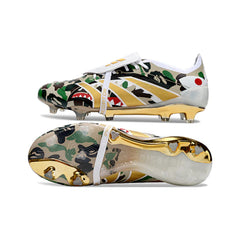 Chuteira Campo FG Adidas Predator 25 Elite Com Língua Pack Bape