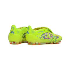 Chuteira Campo FG Adidas Predator 25 Elite Com Língua Pack Mystic Victory