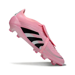 Chuteira Campo FG Adidas Predator 25 Elite Com Língua Pack Rosa David Beckham